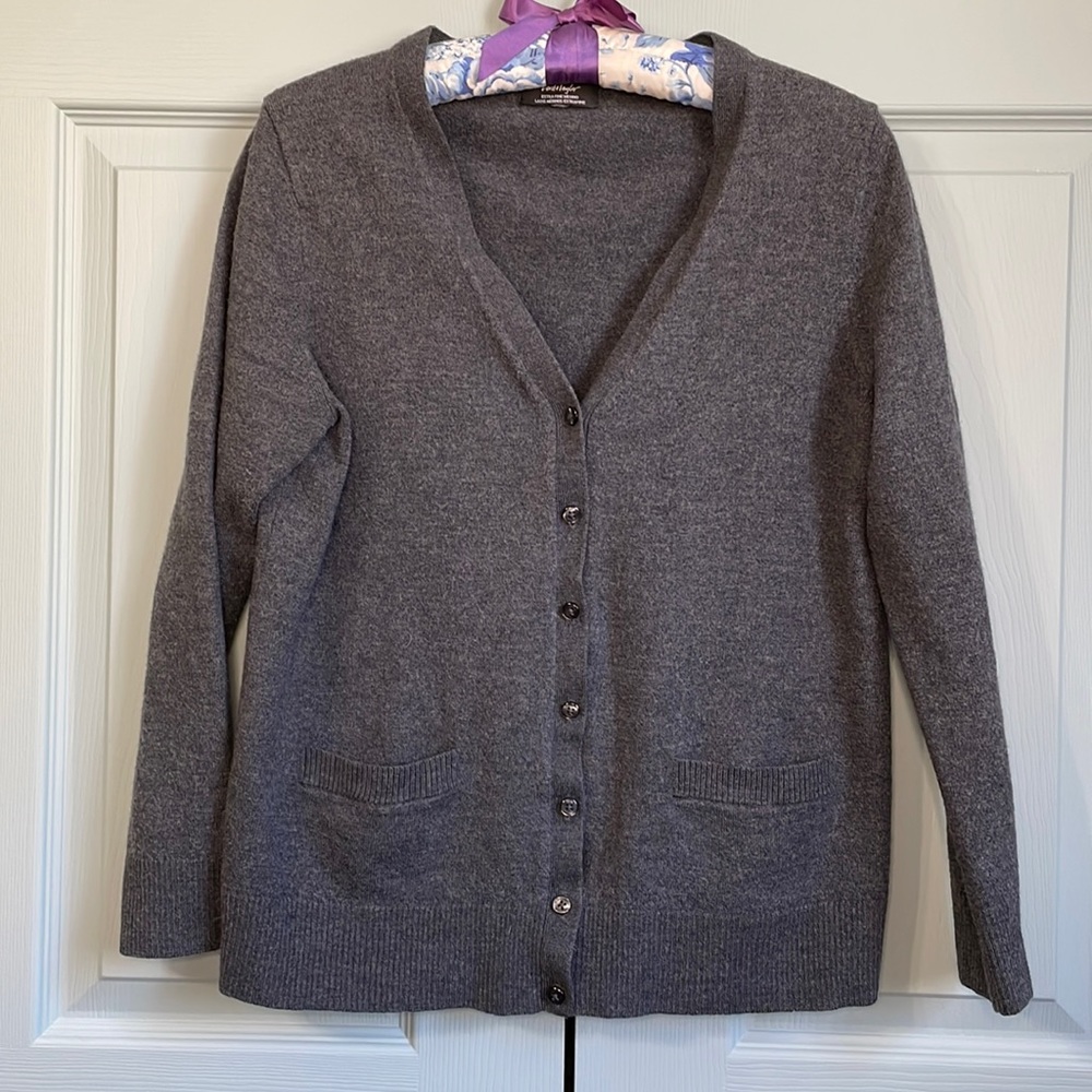 Wool Blend Cardigan